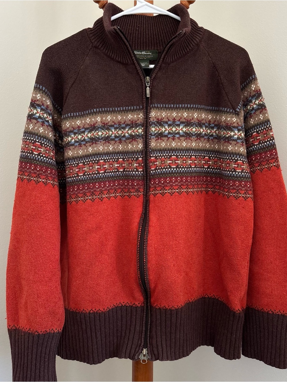 🍂Fall Eddie Bauer Men’s Zip Up Sweater
